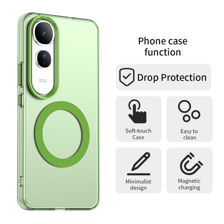 For vivo V50 Lite 5G Candy Magsafe PC Hybrid TPU Phone Case
