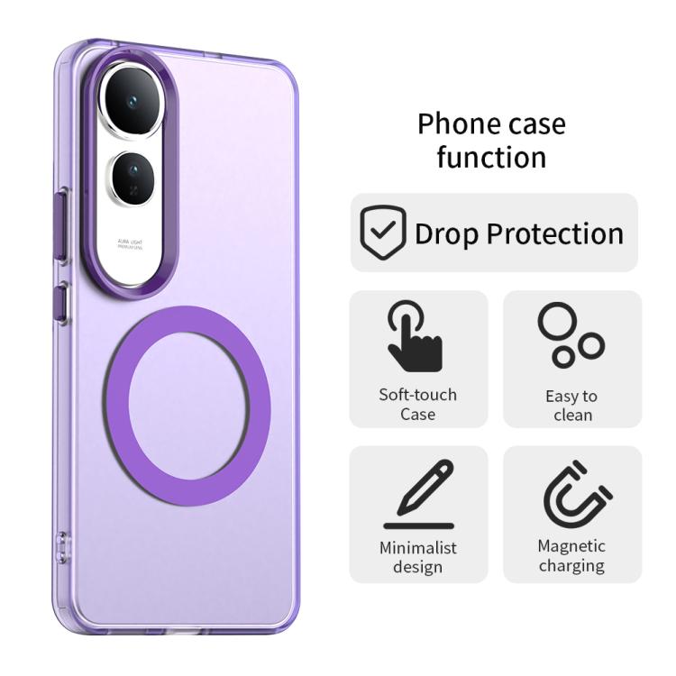 For vivo V50 Lite 5G Candy Magsafe PC Hybrid TPU Phone Case