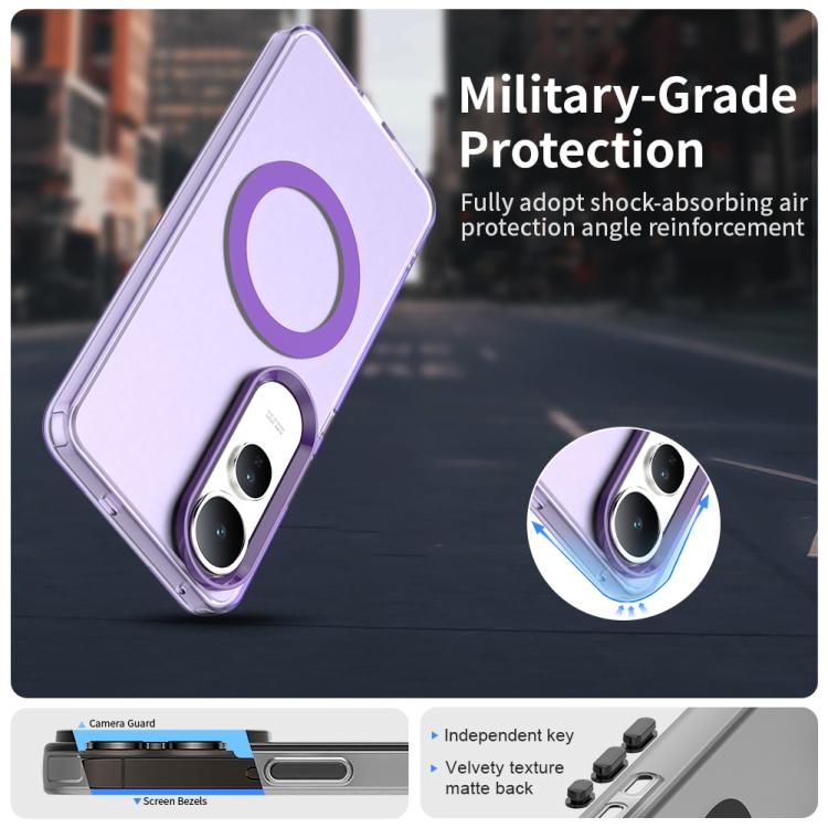 For vivo V50 Lite 5G Candy Magsafe PC Hybrid TPU Phone Case