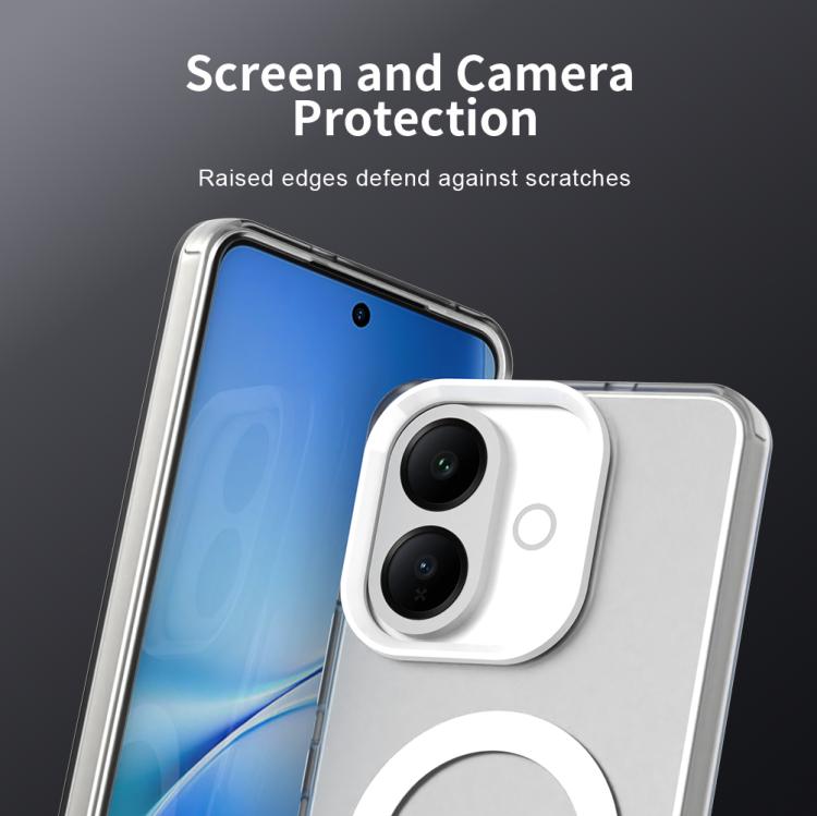For vivo V60 Lite 5G / 4G Candy Magsafe PC Hybrid TPU Phone Case