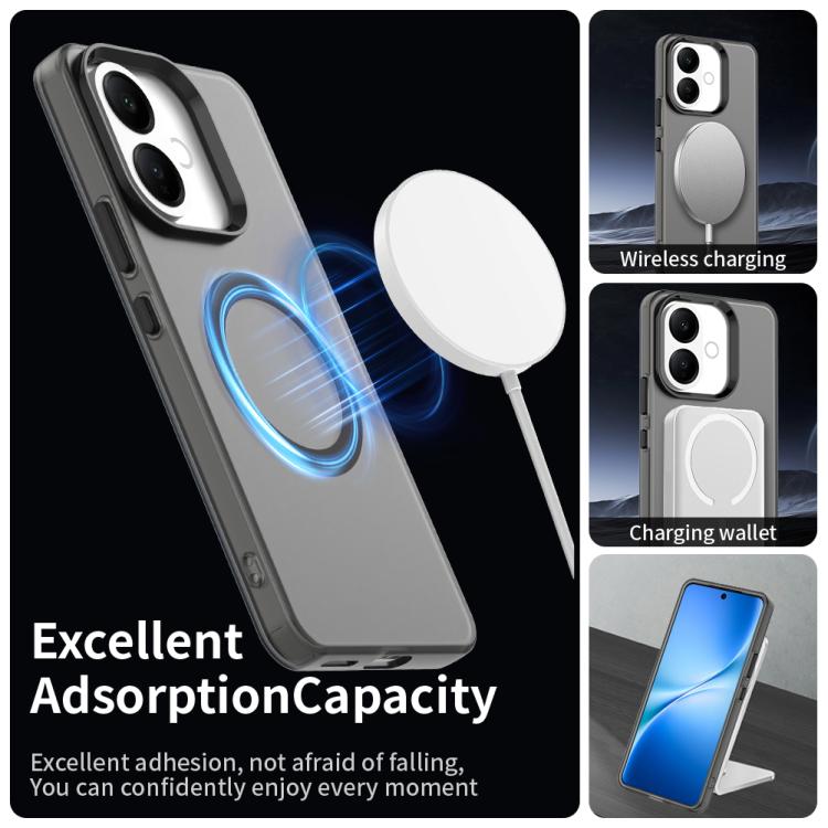 For vivo V60 Lite 5G / 4G Candy Magsafe PC Hybrid TPU Phone Case