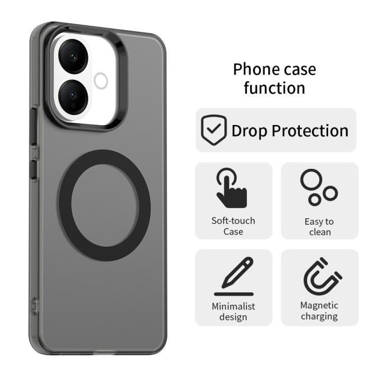 For vivo V60 Lite 5G / 4G Candy Magsafe PC Hybrid TPU Phone Case