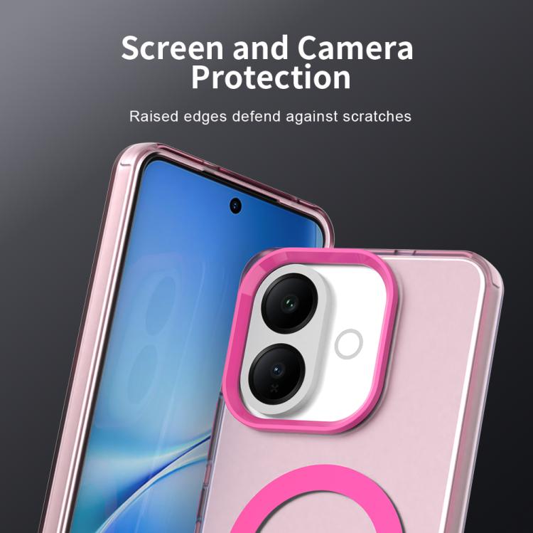For vivo V60 Lite 5G / 4G Candy Magsafe PC Hybrid TPU Phone Case