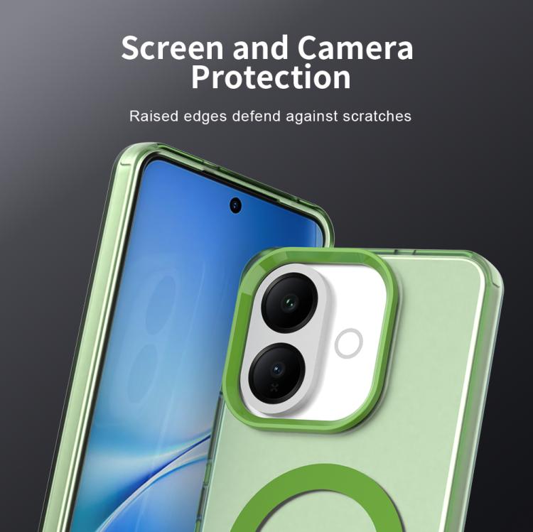 For vivo V60 Lite 5G / 4G Candy Magsafe PC Hybrid TPU Phone Case