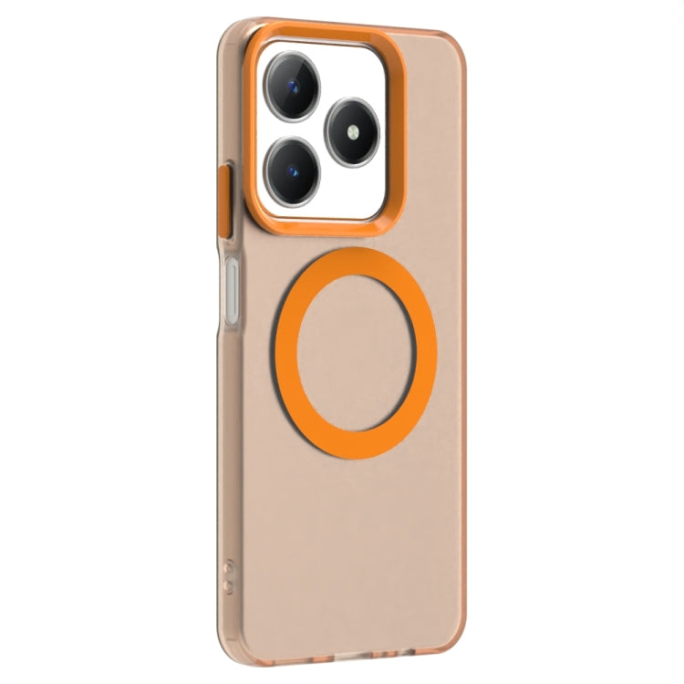 For Realme C61 Candy Magsafe PC Hybrid TPU Phone Case