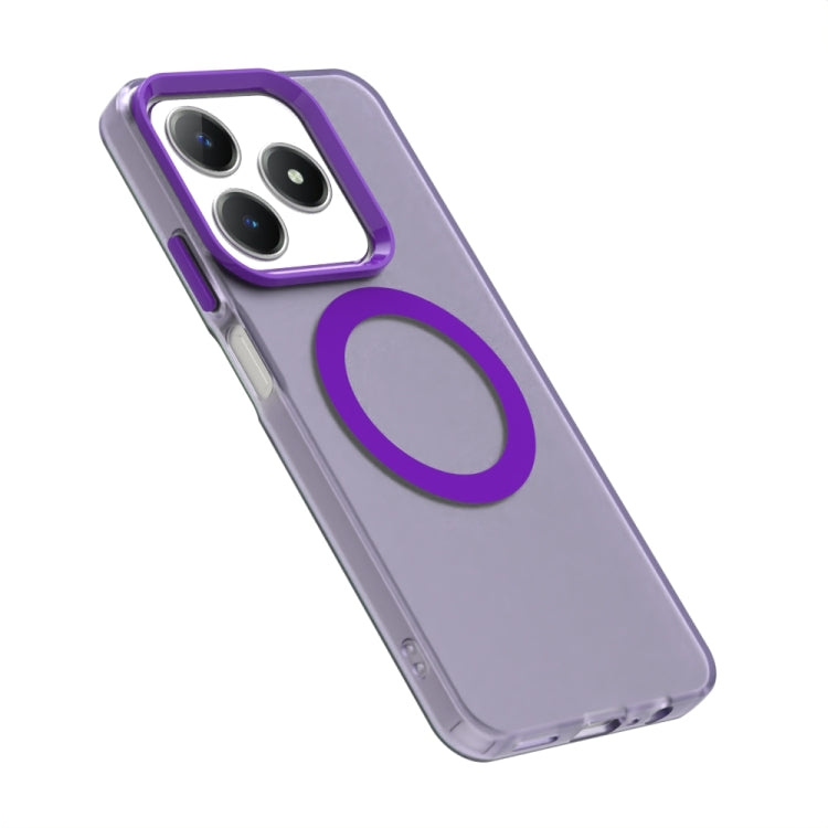For Realme C61 Candy Magsafe PC Hybrid TPU Phone Case