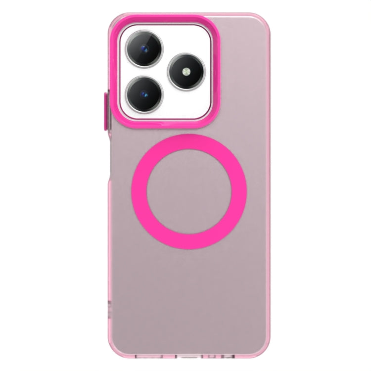 For Realme C63 Candy Magsafe PC Hybrid TPU Phone Case