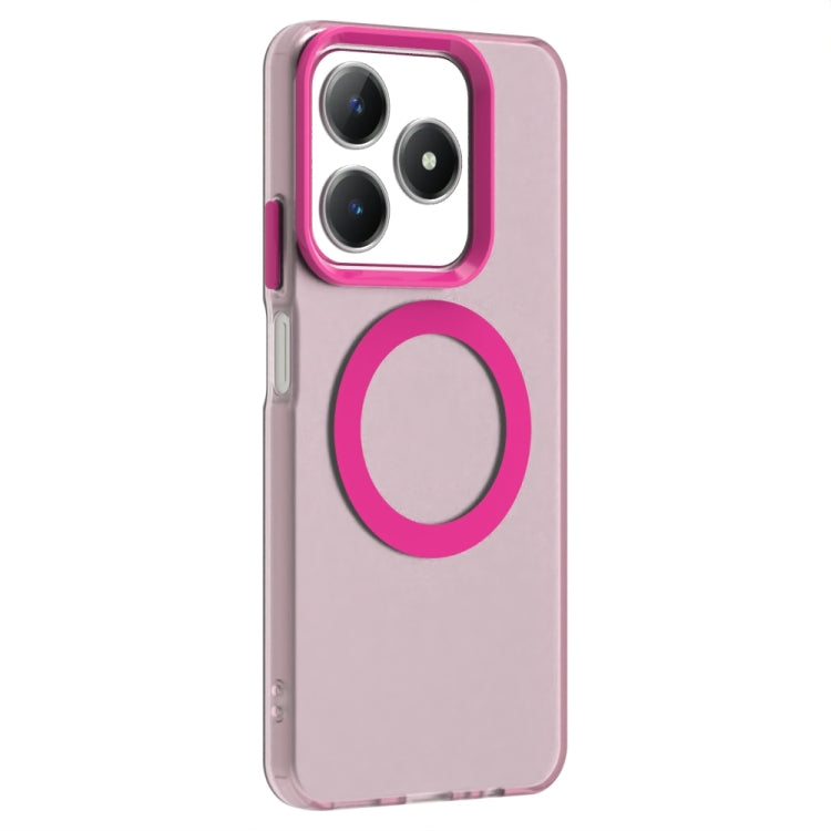 For Realme C63 Candy Magsafe PC Hybrid TPU Phone Case