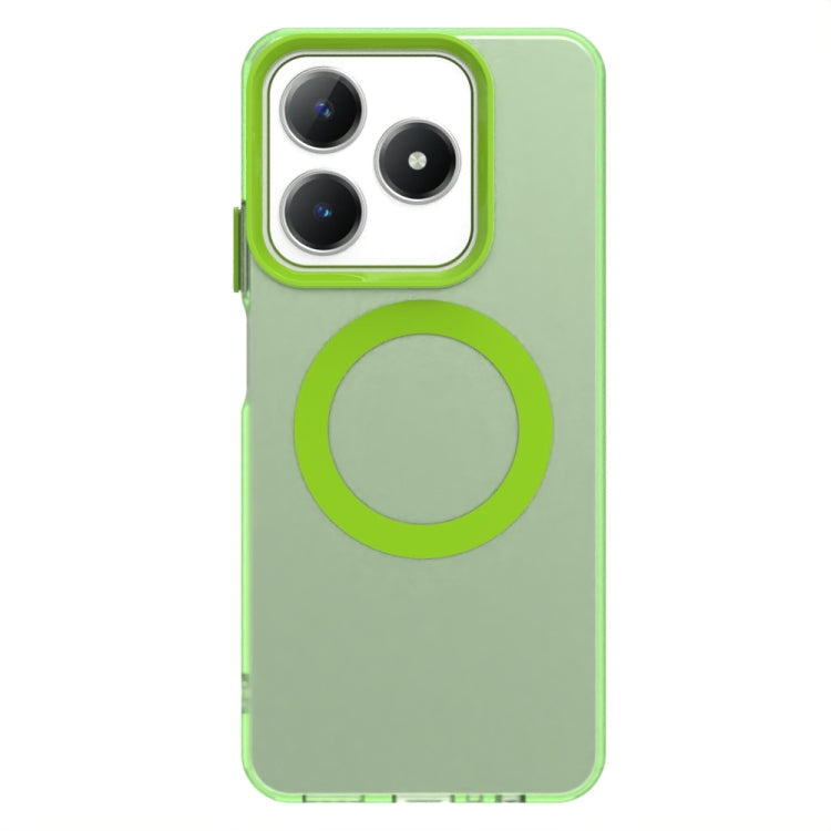 For Realme Narzo N63 Candy Magsafe PC Hybrid TPU Phone Case