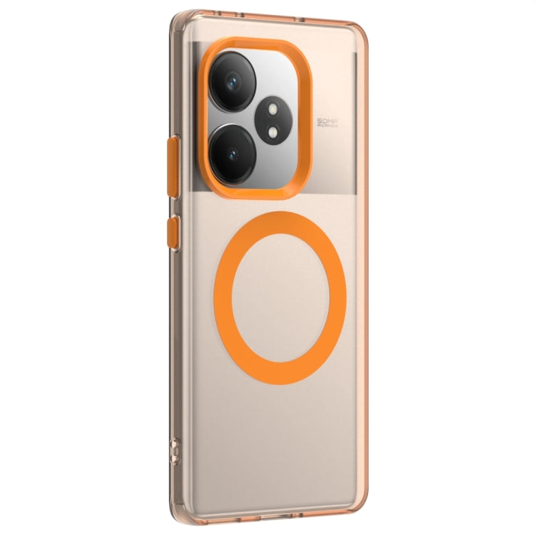 For Realme GT 6T Candy Magsafe PC Hybrid TPU Phone Case