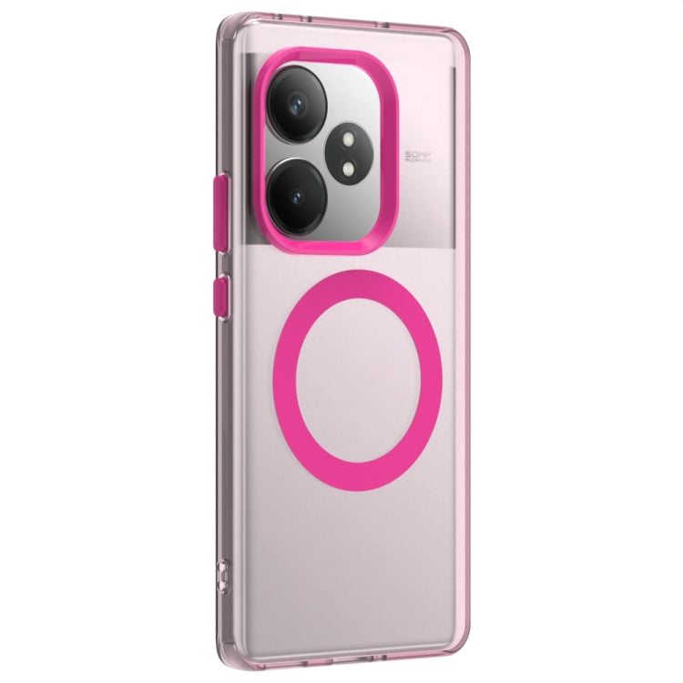 For Realme GT 6 Global Candy Magsafe PC Hybrid TPU Phone Case