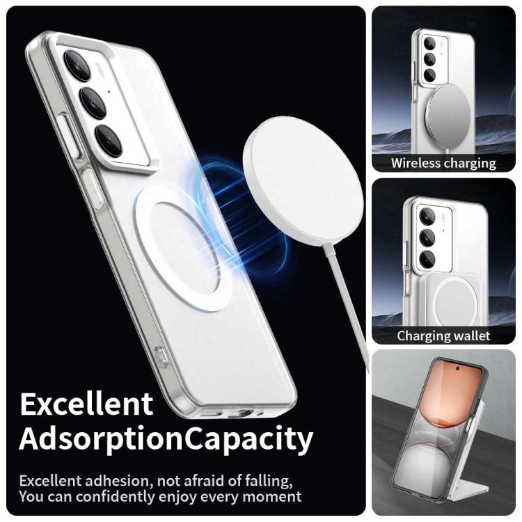 For Realme C75 Candy Magsafe PC Hybrid TPU Phone Case