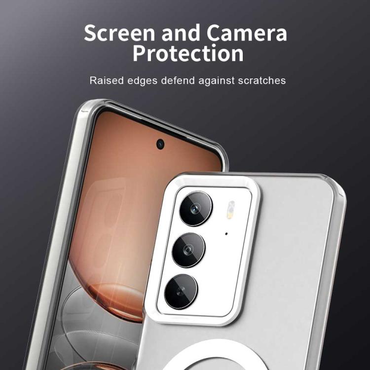 For Realme C75 Candy Magsafe PC Hybrid TPU Phone Case
