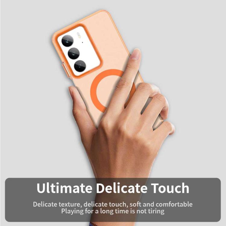 For Realme C75 Candy Magsafe PC Hybrid TPU Phone Case