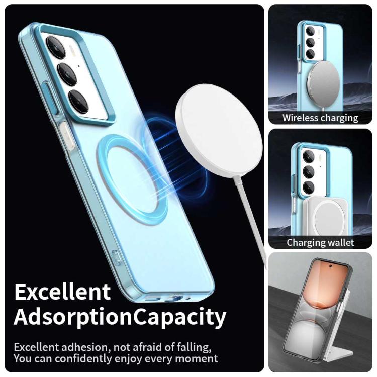For Realme C75 Candy Magsafe PC Hybrid TPU Phone Case