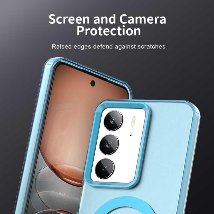 For Realme C75 Candy Magsafe PC Hybrid TPU Phone Case