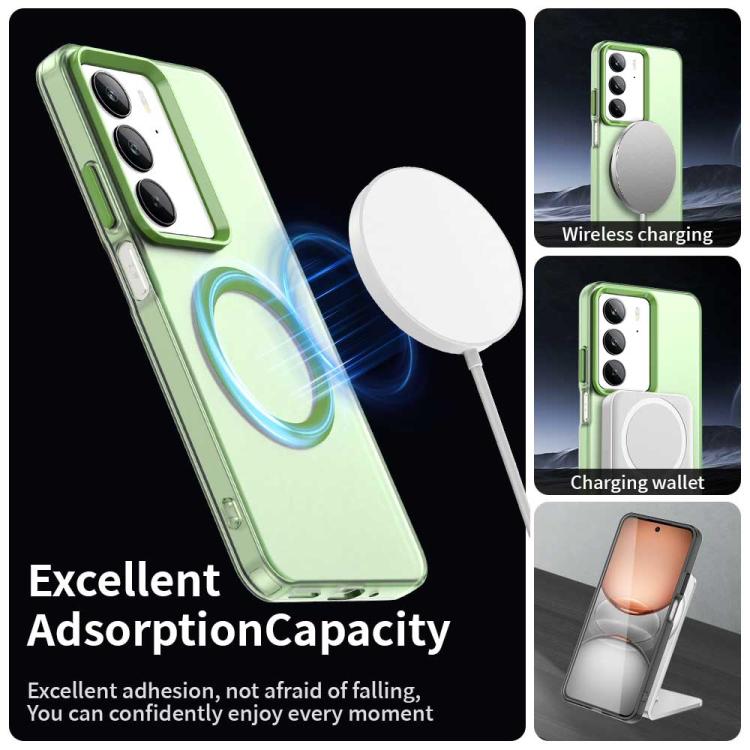 For Realme C75 Candy Magsafe PC Hybrid TPU Phone Case