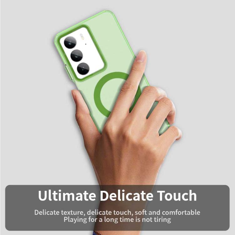 For Realme C75 Candy Magsafe PC Hybrid TPU Phone Case