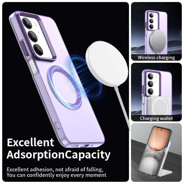 For Realme C75 Candy Magsafe PC Hybrid TPU Phone Case