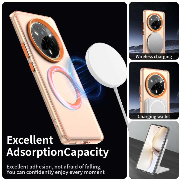 For Realme 14 Pro 5G Candy Magsafe PC Hybrid TPU Phone Case