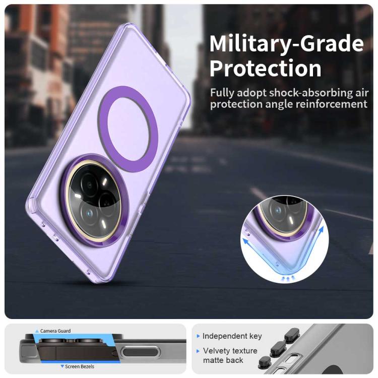 For Realme 14 Pro 5G Candy Magsafe PC Hybrid TPU Phone Case
