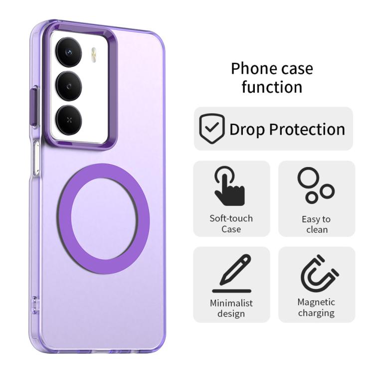 For Realme14x Candy Magsafe PC Hybrid TPU Phone Case