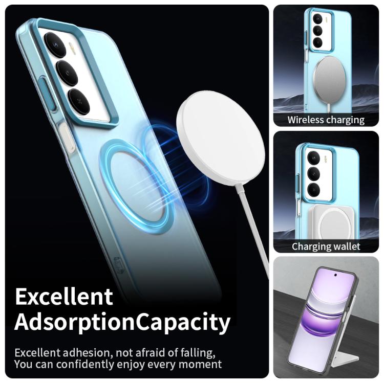 For Realme V70 Candy Magsafe PC Hybrid TPU Phone Case