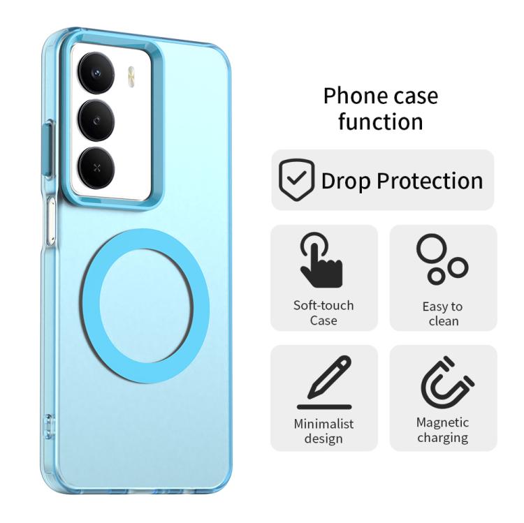 For Realme V70 Candy Magsafe PC Hybrid TPU Phone Case