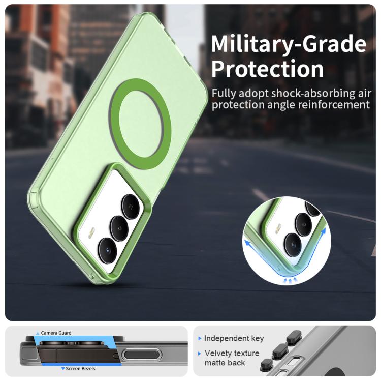 For Realme V70 Candy Magsafe PC Hybrid TPU Phone Case