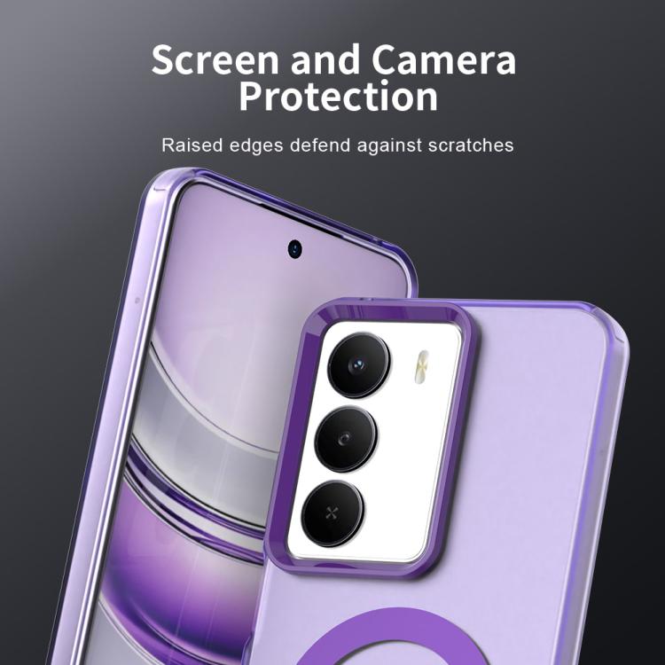 For Realme V70 Candy Magsafe PC Hybrid TPU Phone Case