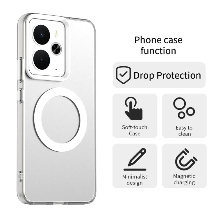 For Realme 14 5G Candy Magsafe PC Hybrid TPU Phone Case