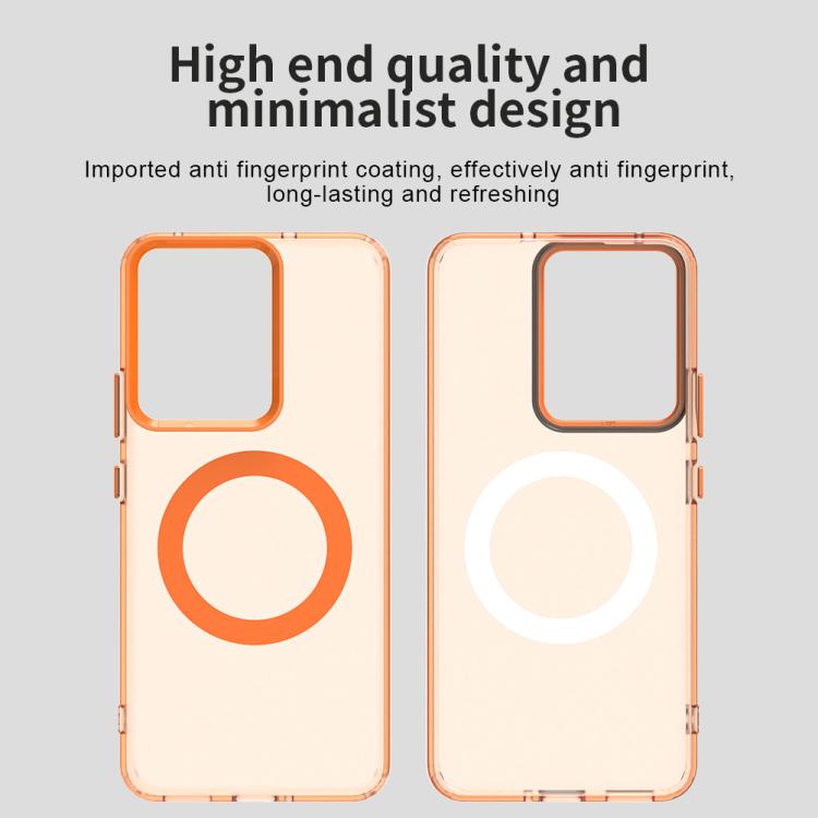 For Realme 14 5G Candy Magsafe PC Hybrid TPU Phone Case