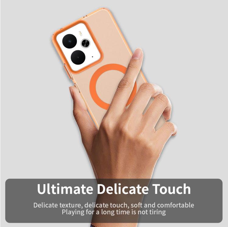 For Realme 14 5G Candy Magsafe PC Hybrid TPU Phone Case