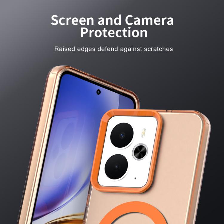 For Realme 14 5G Candy Magsafe PC Hybrid TPU Phone Case