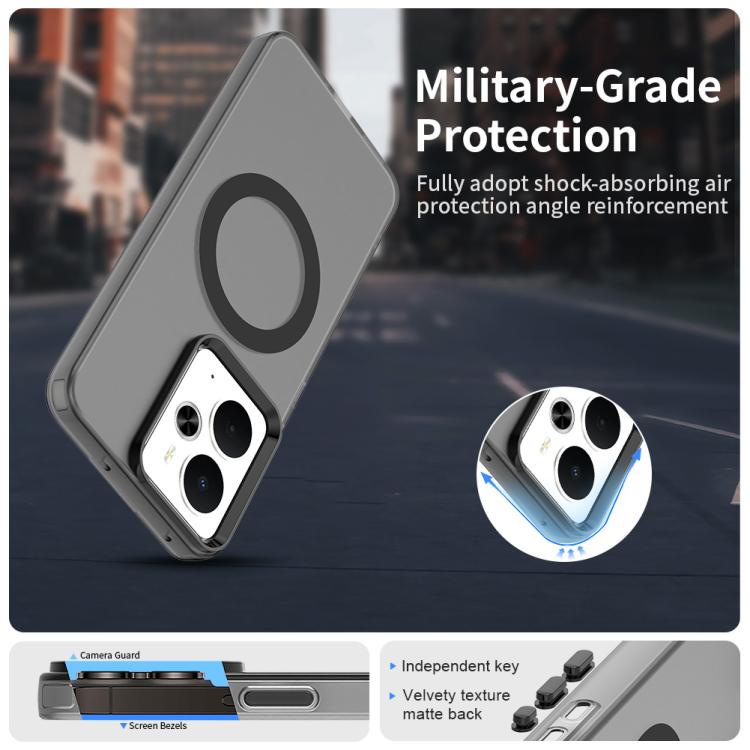For Realme 14 5G Candy Magsafe PC Hybrid TPU Phone Case