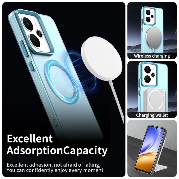 For Realme 14 5G Candy Magsafe PC Hybrid TPU Phone Case
