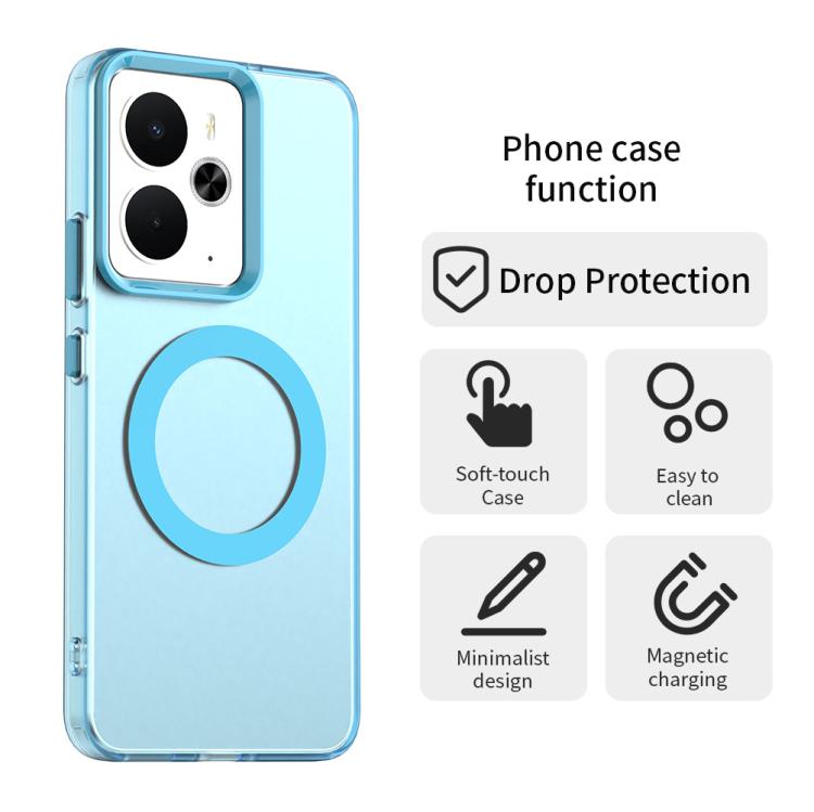 For Realme 14 5G Candy Magsafe PC Hybrid TPU Phone Case