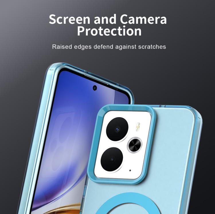 For Realme 14 5G Candy Magsafe PC Hybrid TPU Phone Case