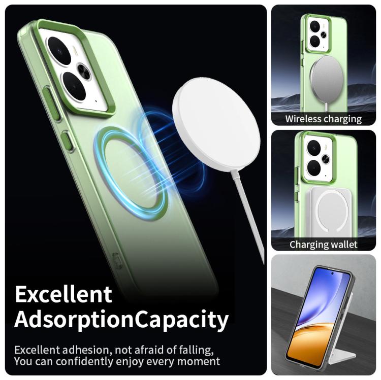 For Realme 14 5G Candy Magsafe PC Hybrid TPU Phone Case