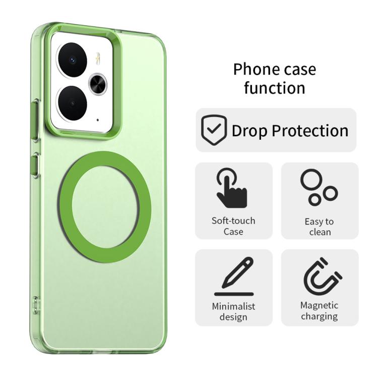 For Realme 14 5G Candy Magsafe PC Hybrid TPU Phone Case