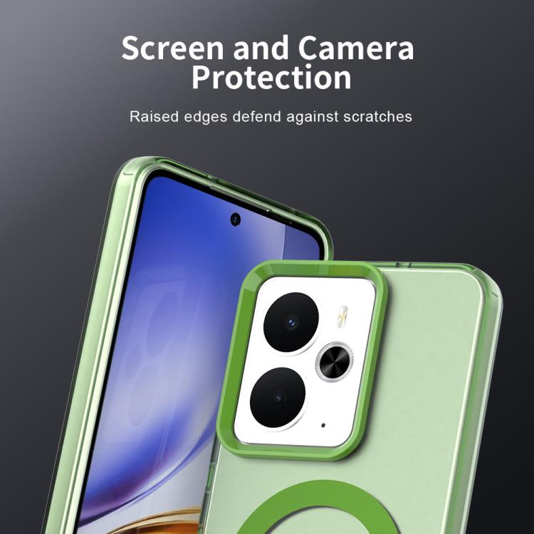 For Realme 14 5G Candy Magsafe PC Hybrid TPU Phone Case
