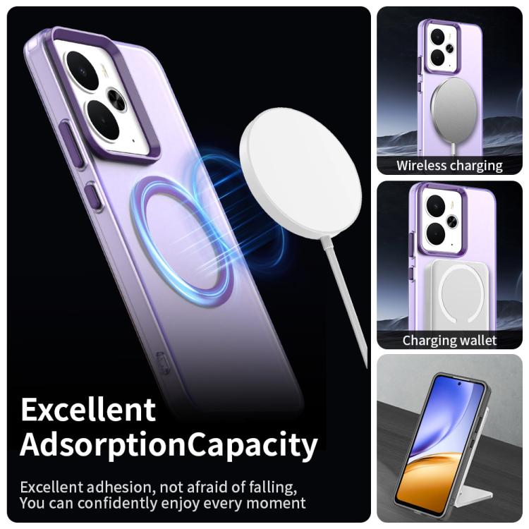 For Realme 14 5G Candy Magsafe PC Hybrid TPU Phone Case