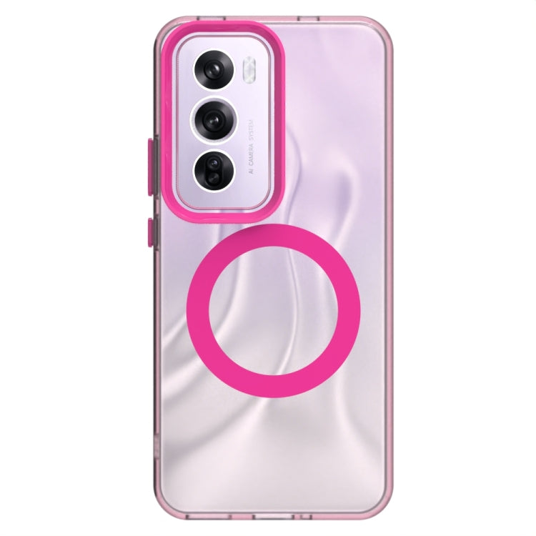 For OPPO Reno12 Pro Global Candy Magsafe PC Hybrid TPU Phone Case