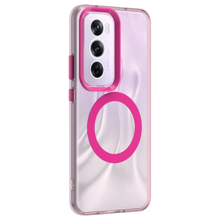 For OPPO Reno12 Pro Global Candy Magsafe PC Hybrid TPU Phone Case