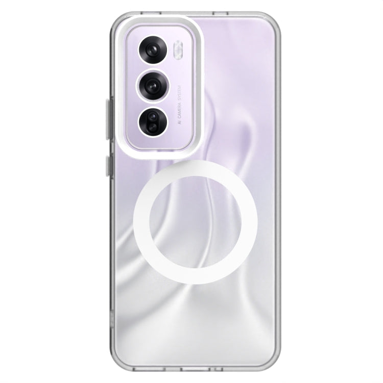 For OPPO Reno12 Global Candy Magsafe PC Hybrid TPU Phone Case