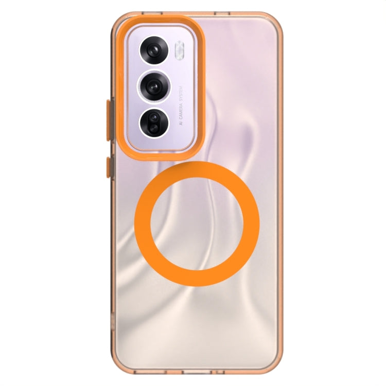 For OPPO Reno12 Global Candy Magsafe PC Hybrid TPU Phone Case