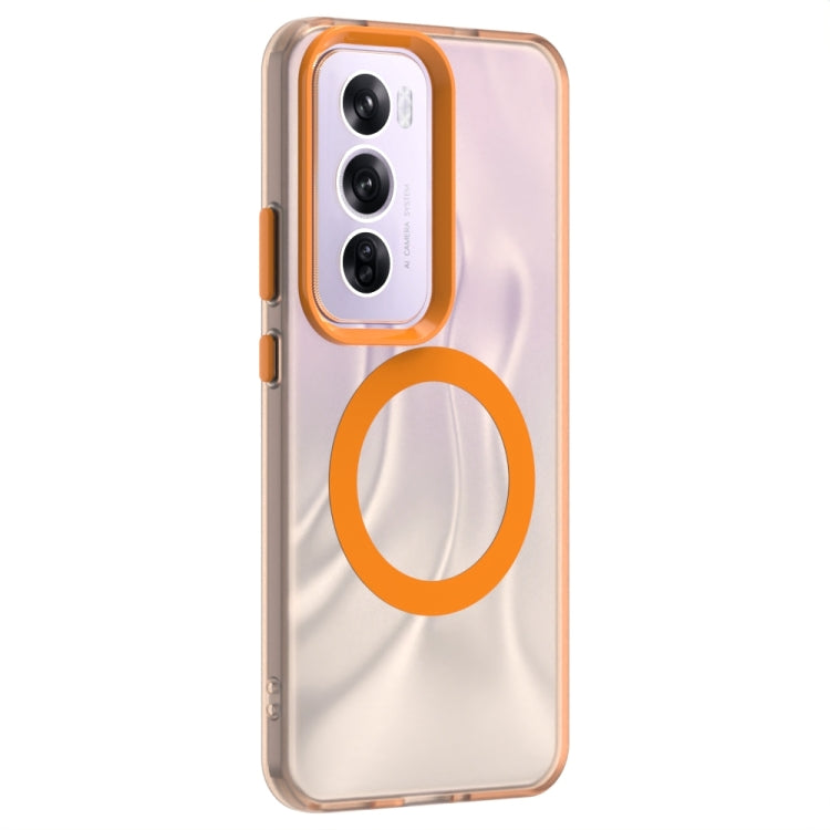 For OPPO Reno12 Global Candy Magsafe PC Hybrid TPU Phone Case