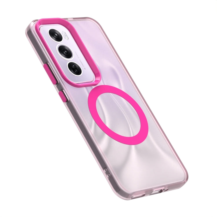 For OPPO Reno12 Global Candy Magsafe PC Hybrid TPU Phone Case