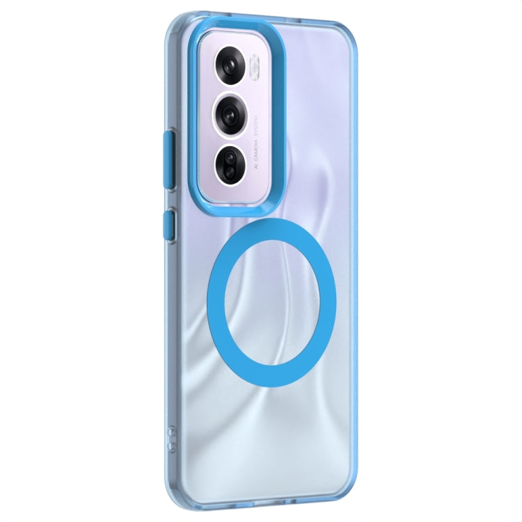 For OPPO Reno12 Global Candy Magsafe PC Hybrid TPU Phone Case
