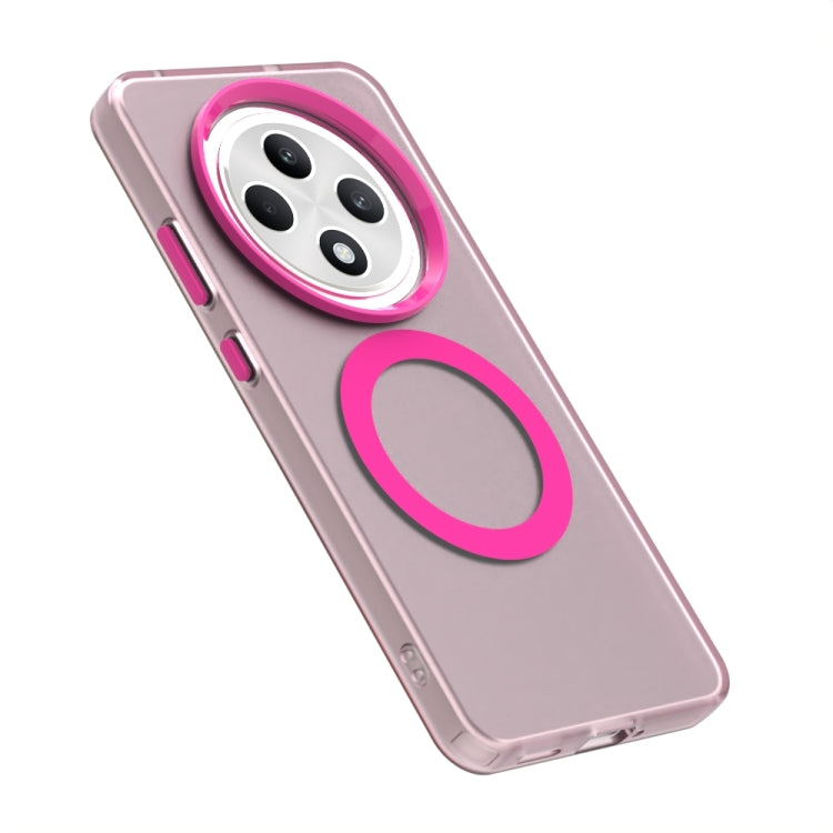 For OPPO Reno12 F 4G Candy Magsafe PC Hybrid TPU Phone Case